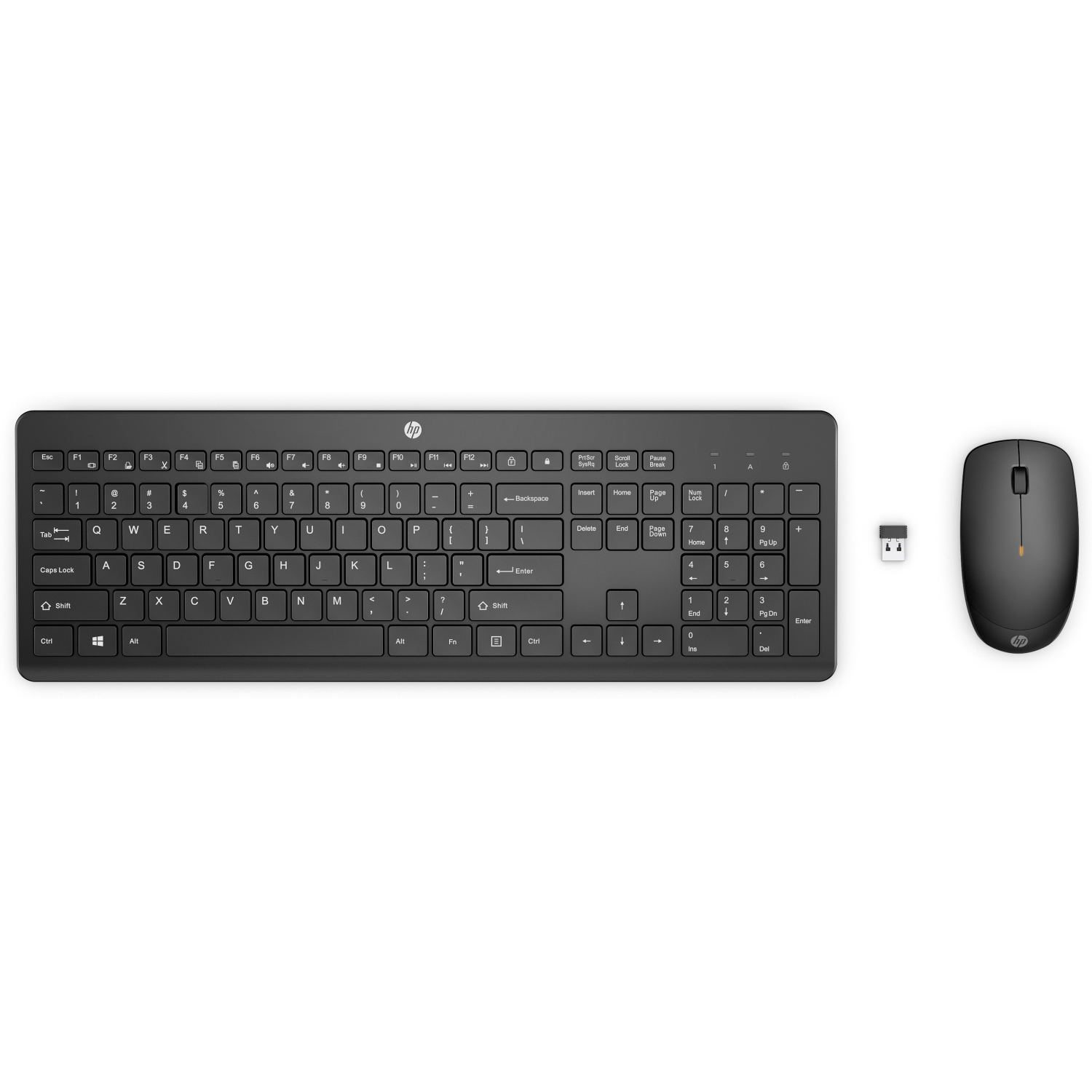 HP 235 Wireless Mouse and Keyboard Combo EMEA-INTL English Loc-Euro plug