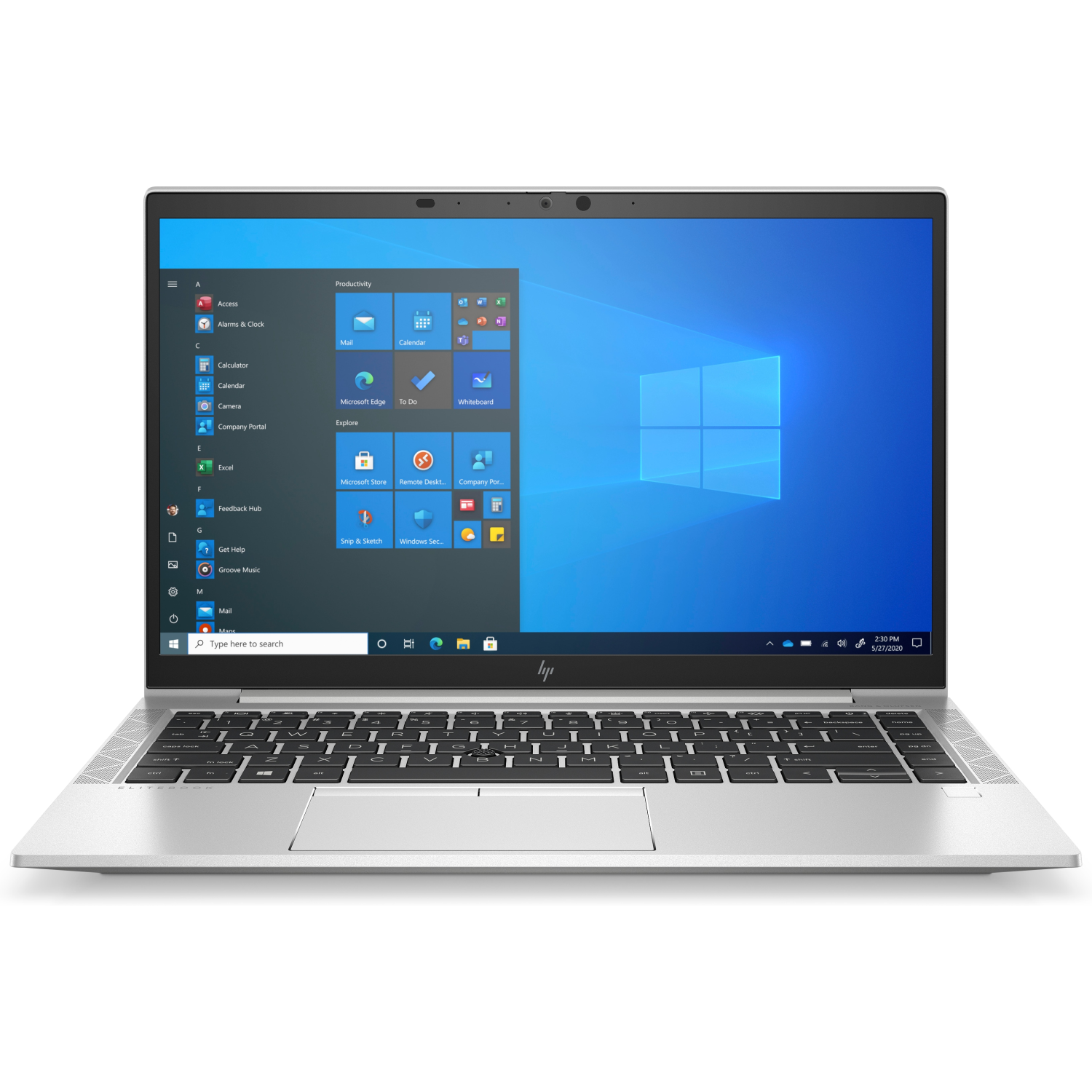 HP i7-1165G7 Laptops - 14 Inches - 8GB - Silver