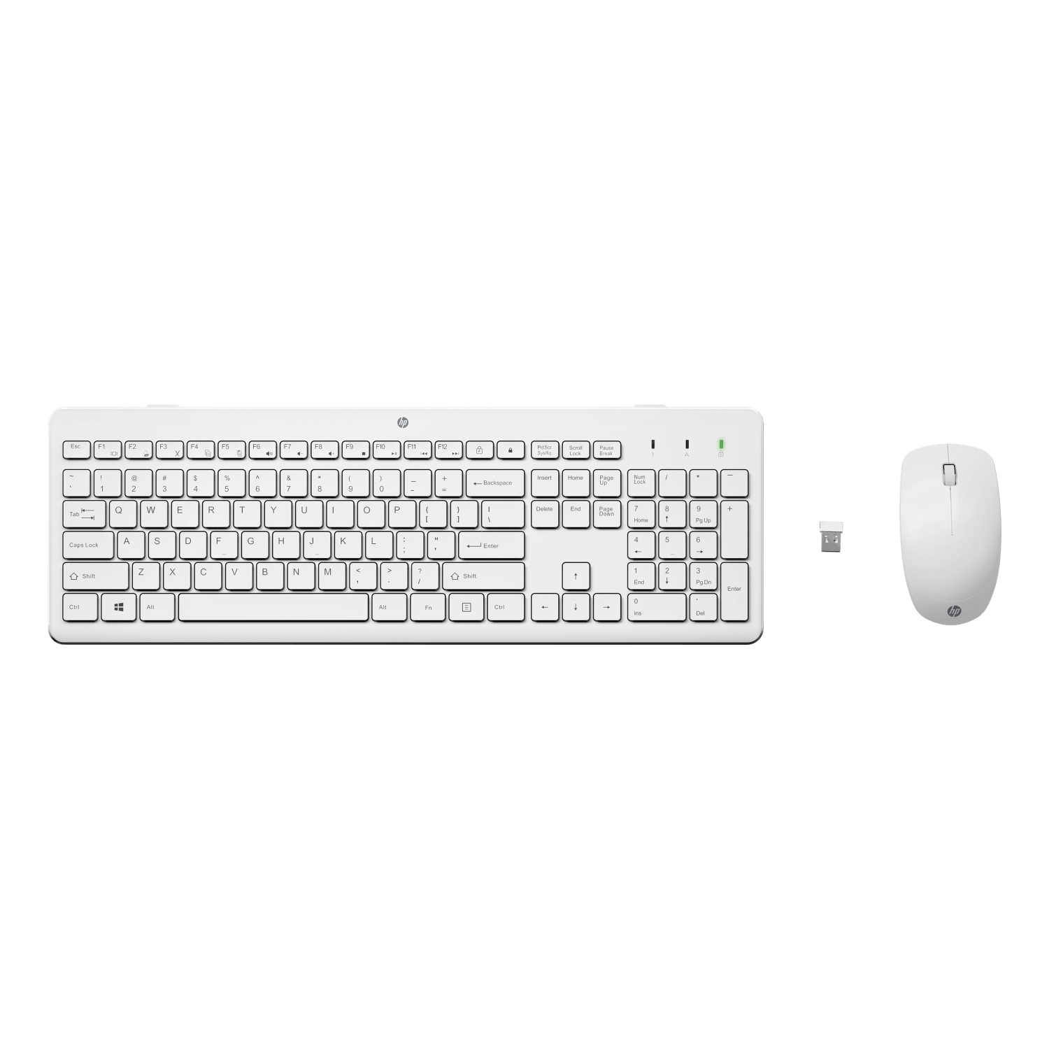 HP 230 Wireless Mouse and Keyboard Combo White