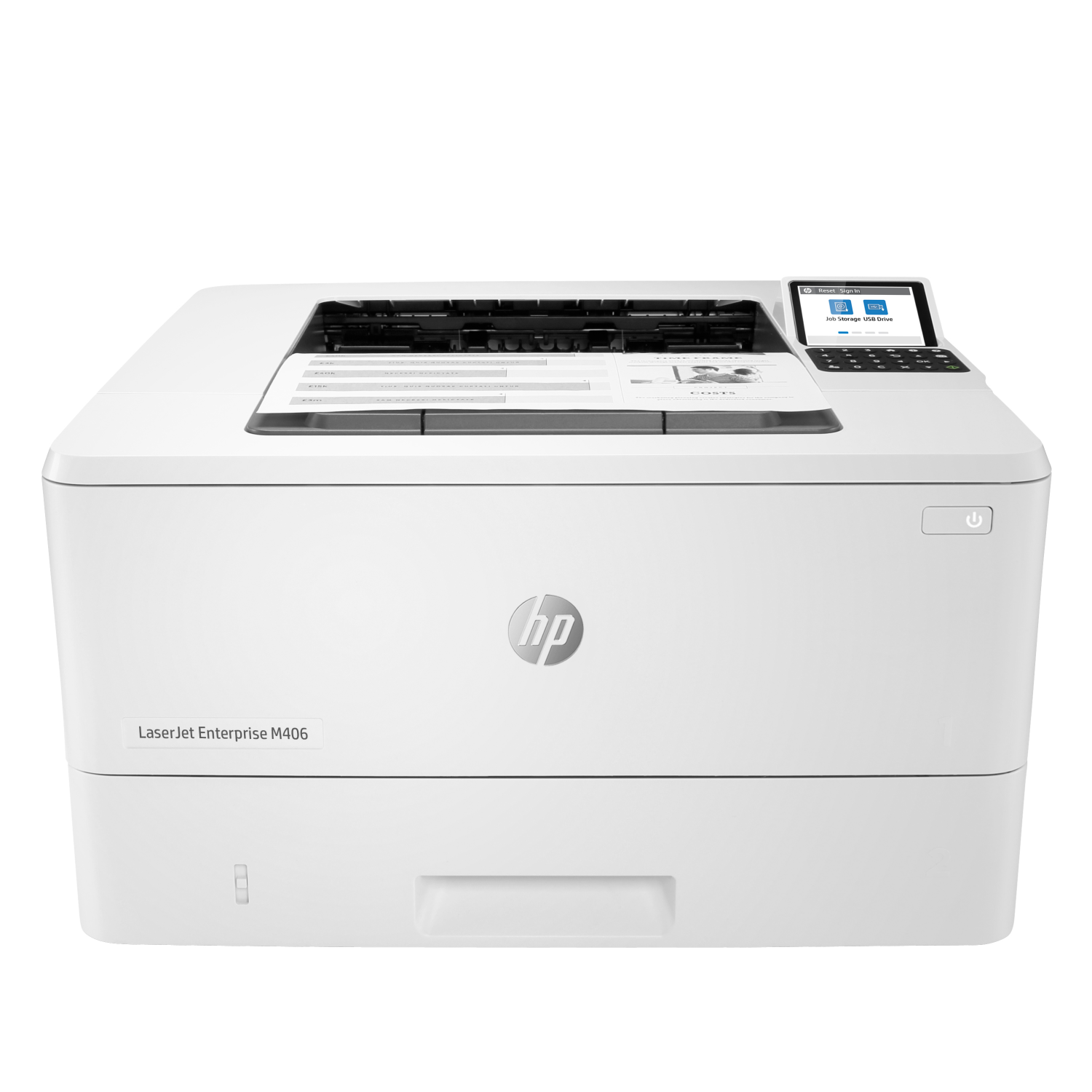 HP M406dn Laser Printers - 1024MB
