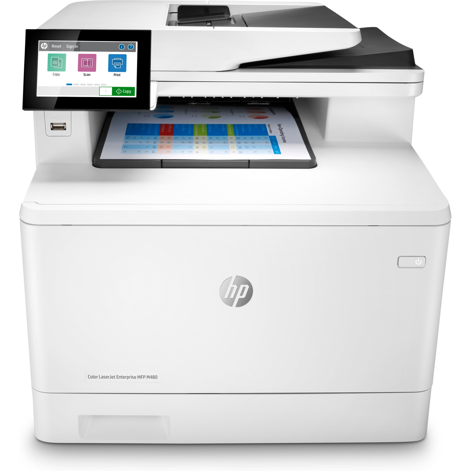 HP M480f Multifunction Printers - 4.3 Inches - 2048MB - Multi