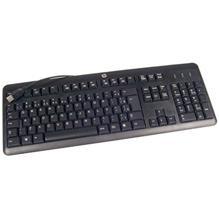 HP 672647-L33 Keyboards - Black