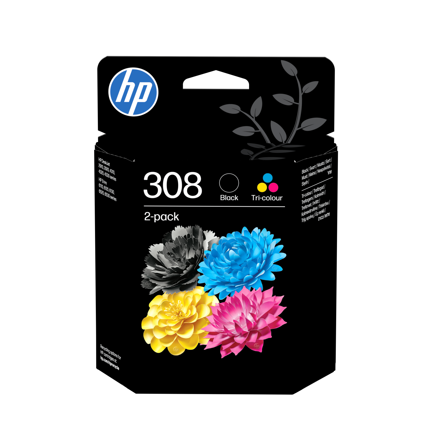 HP HP/Ink 308 BK/Tri-Color Ink Cartridge