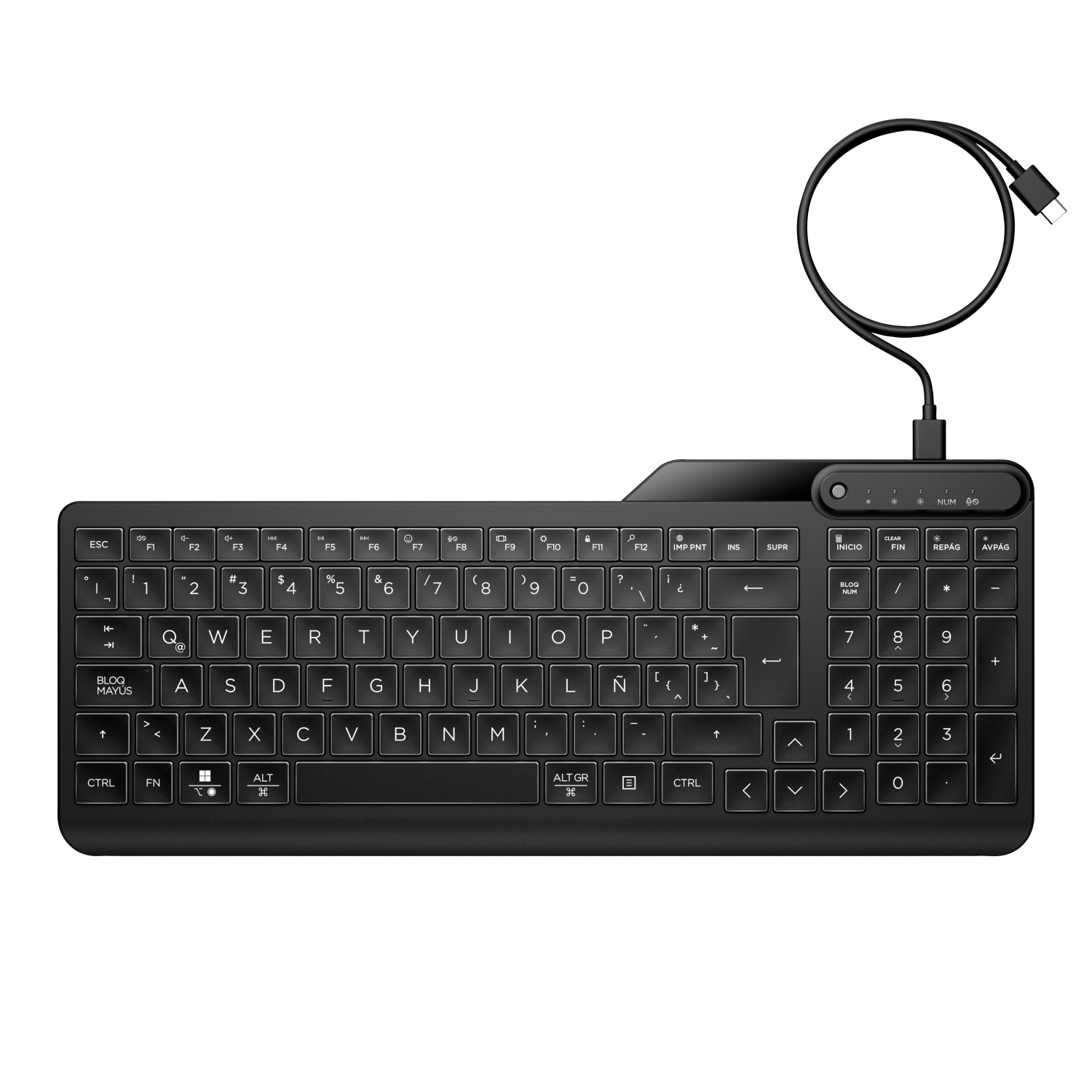 HP 405 Multi-Device BL WD Keyboard
