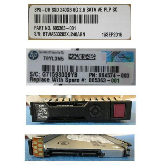 HP 240GB 6G 2.5INCH SATA SSD