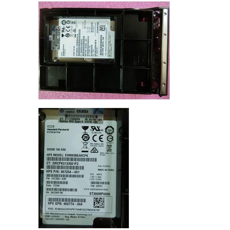 HP 300GB 15K 12G 3.5INCH LPC SAS HDD