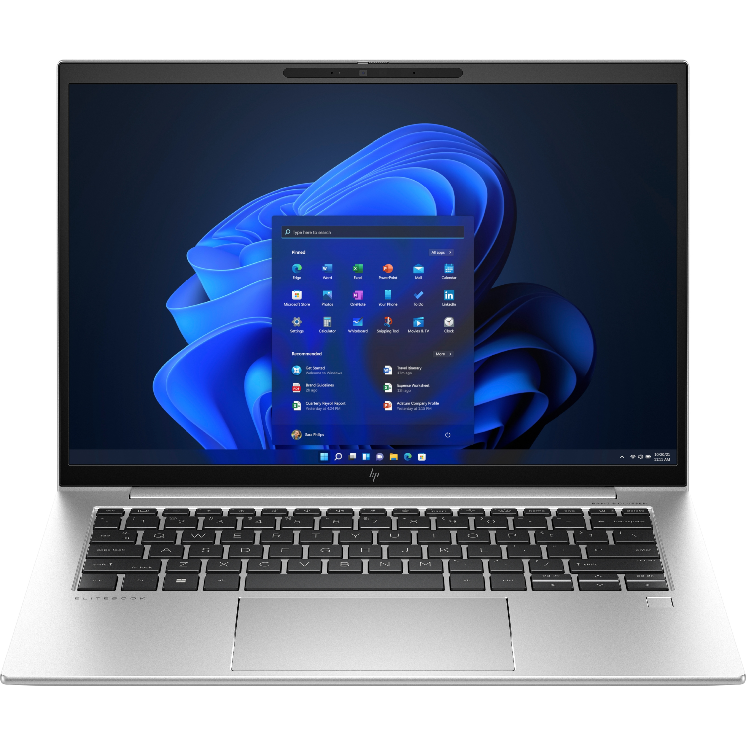 HP i7-1355U Laptops - 14 Inches - 16GB - Silver