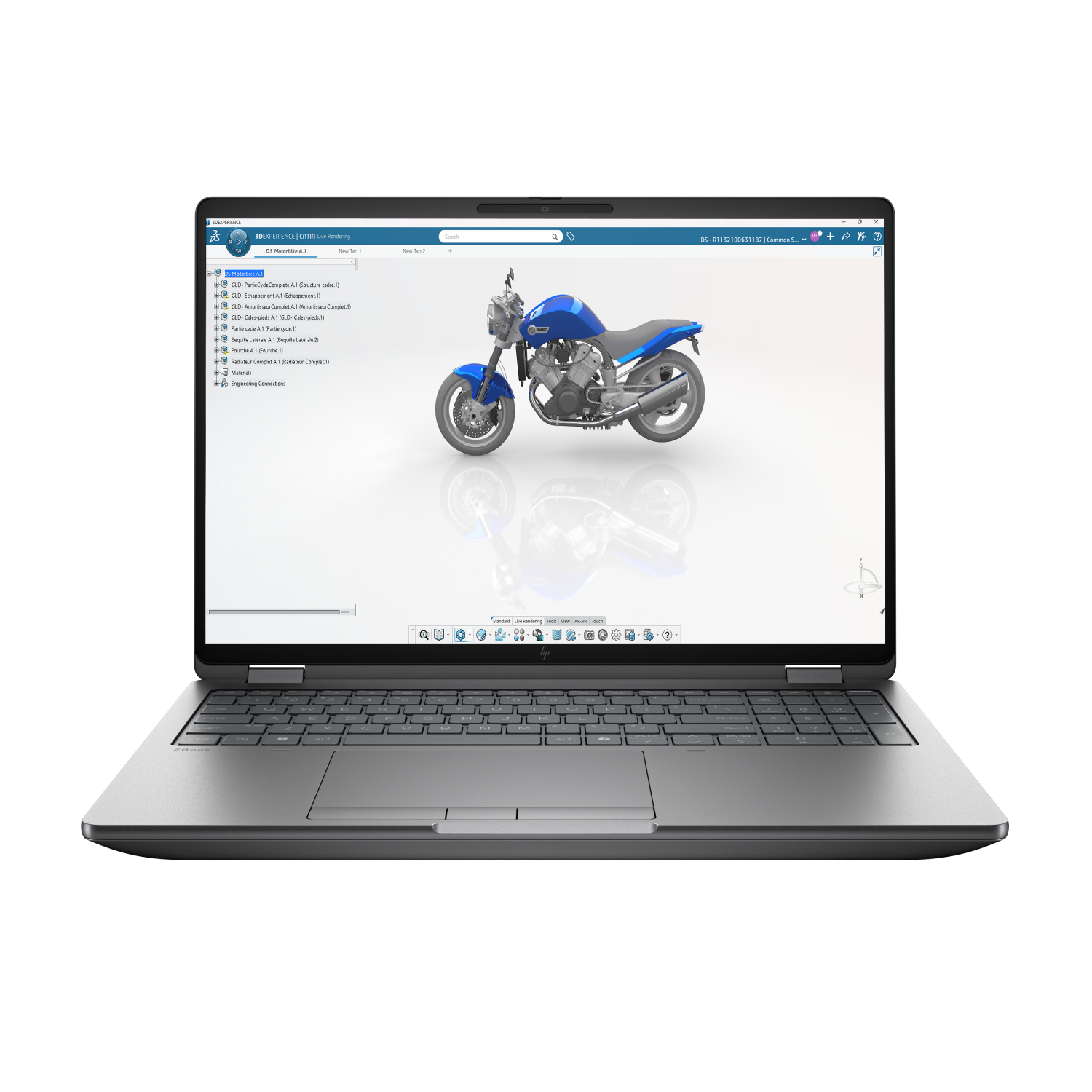 HP ZBook Fury G1i Data Science Intel Core Ultra 7 255HX Mobile workstation 40.6 cm (16") WUXGA 32 GB DDR5-SDRAM 1 TB SSD NVIDIA RTX PRO 2000 Blackwell Wi-Fi 7 (802.11be) Windows 11 Pro AI Workstation, AI PC Silver