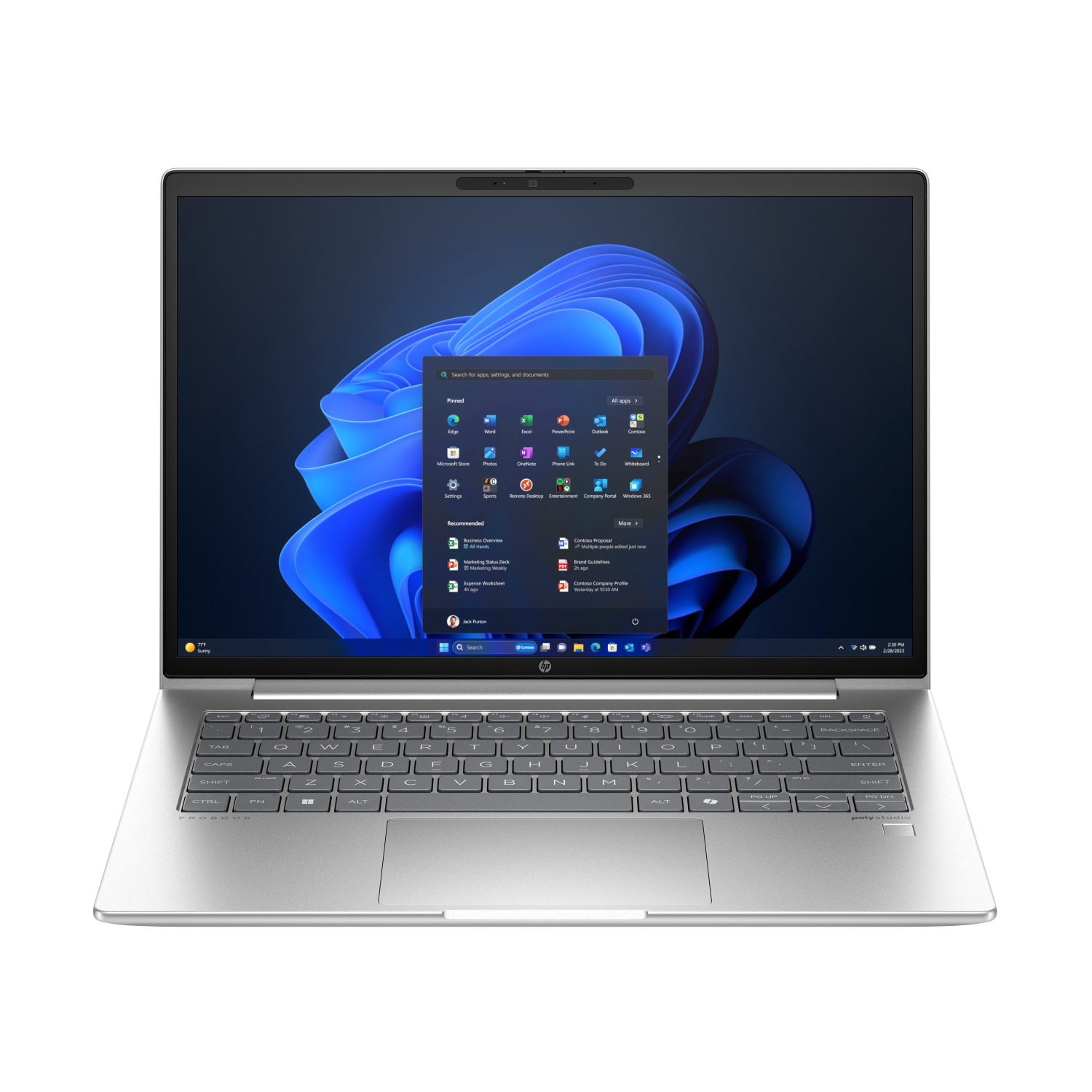 HP 440G11 Laptops - 14 Inches - 16GB - Silver