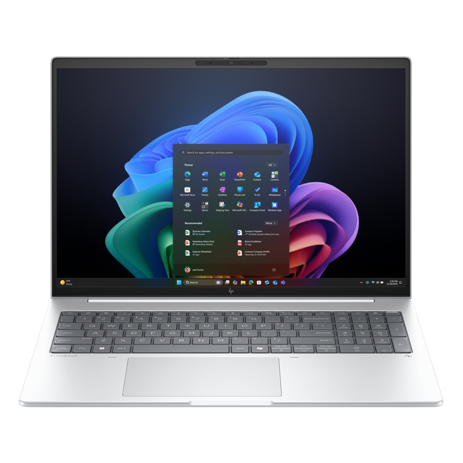 HP EliteBook 8 G1i 16 inch Notebook Next Gen AI PC Wolf Pro Security Edition Copilot+ PC Laptop Windows 11 Pro