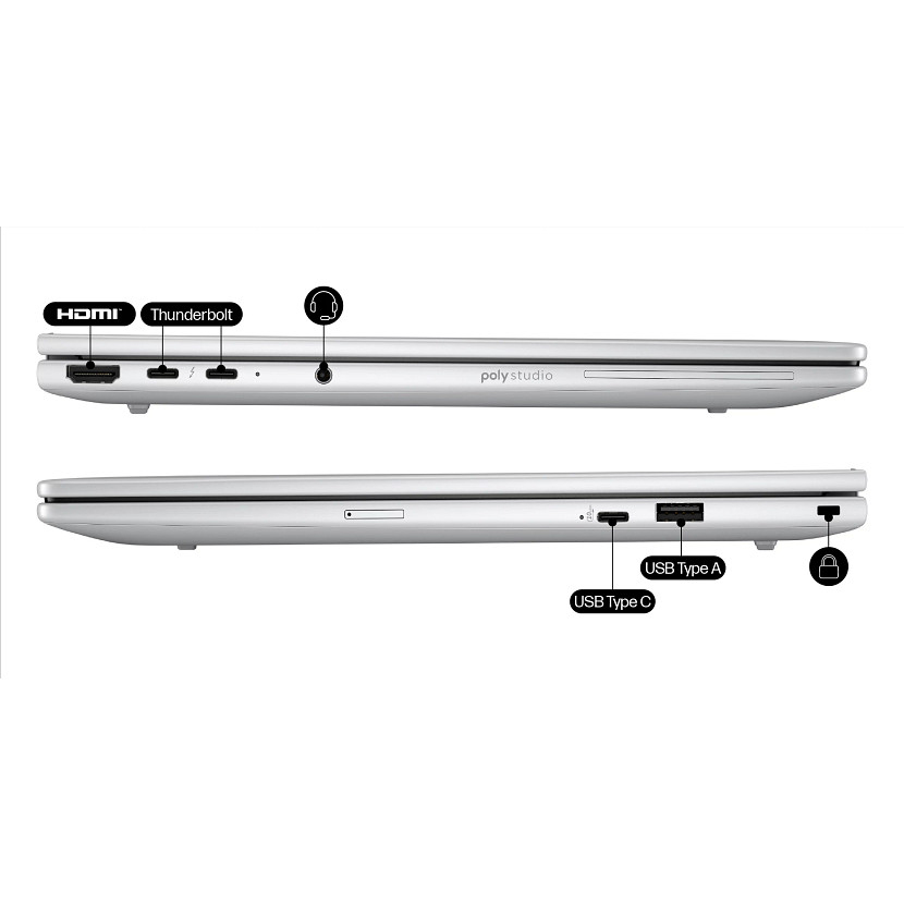HP 235U Laptops - 14 Inches - 16GB - Silver