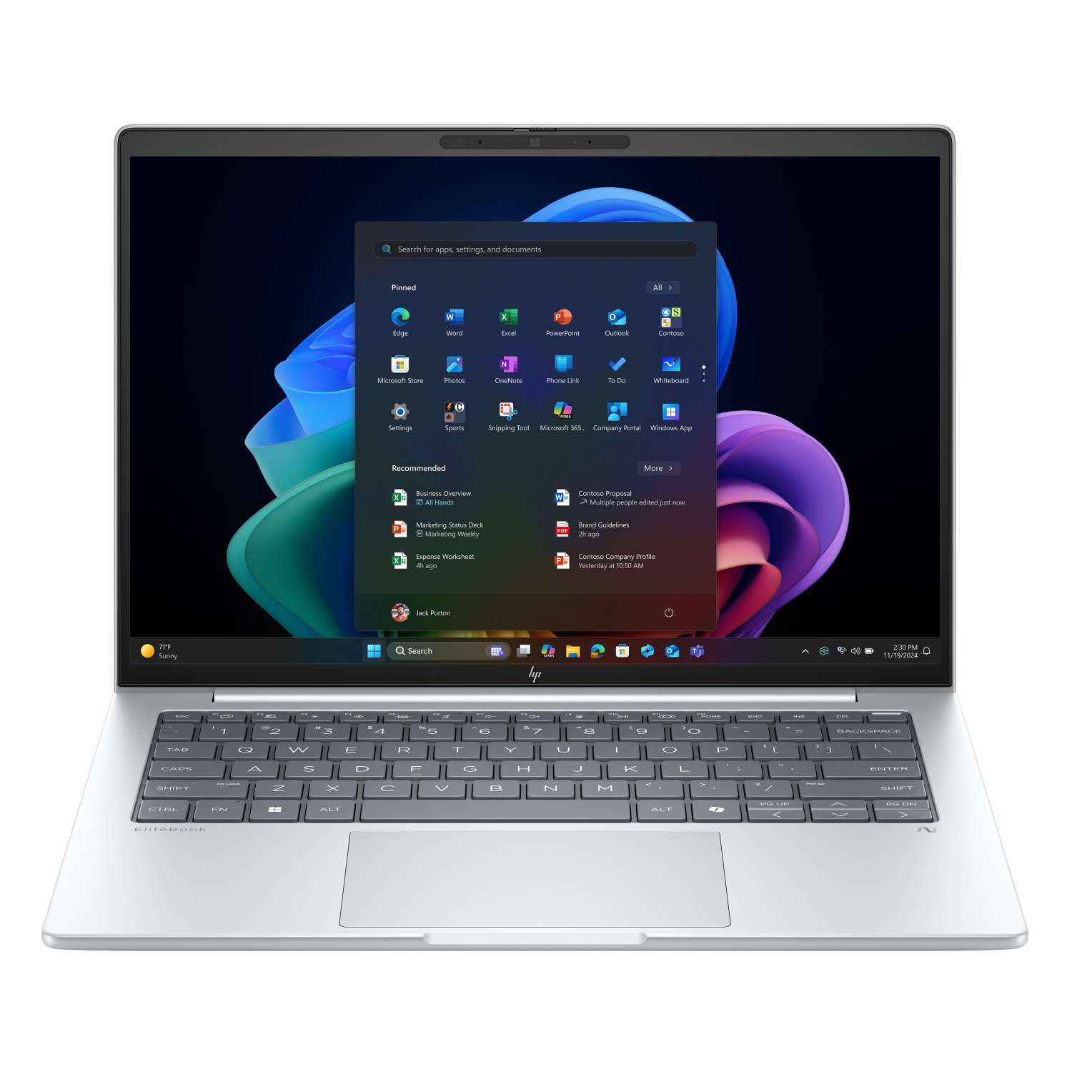 HP 11ax Laptops - 14 Inches - 24GB - Silver