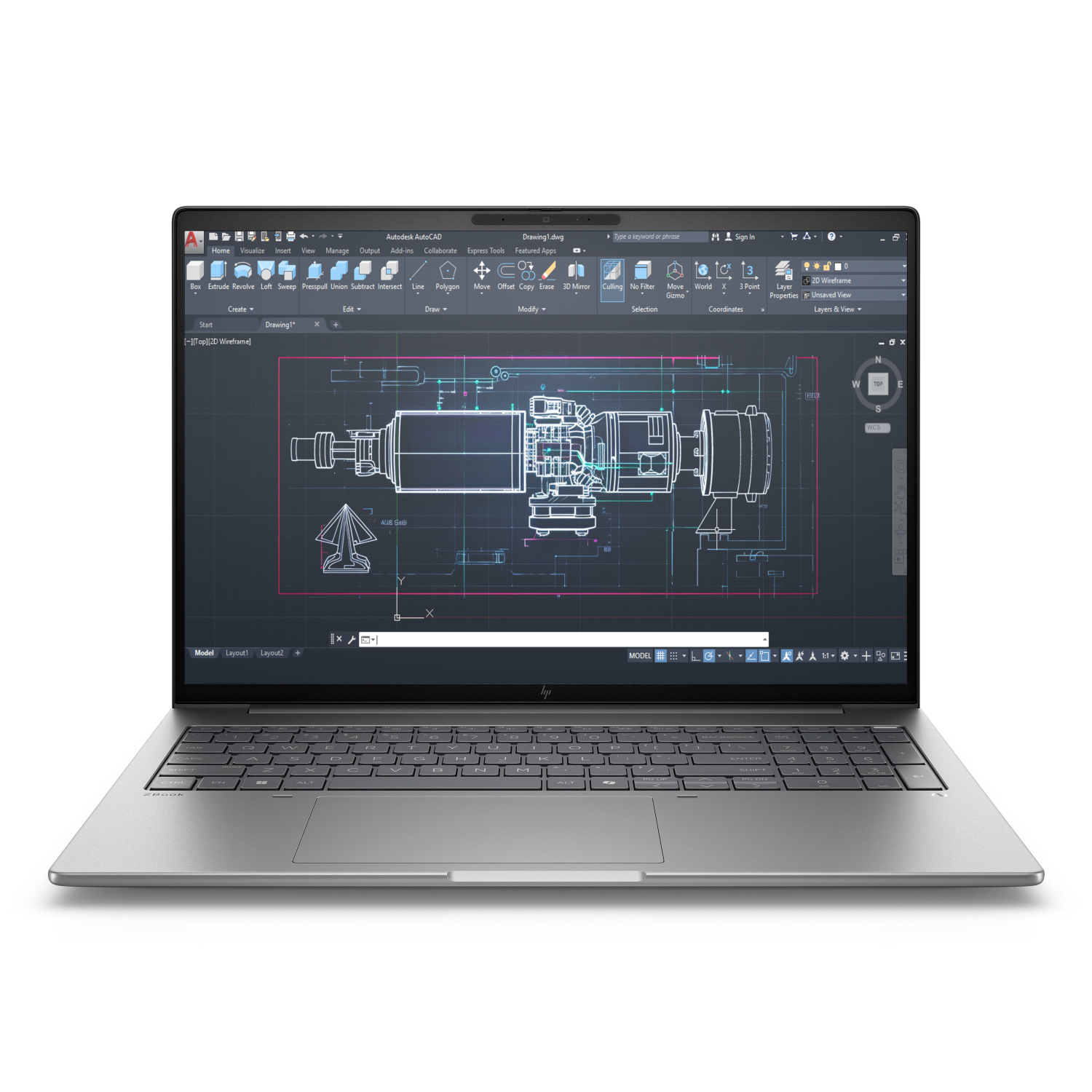 HP ZBook 8 G1i 16 inch Mobile Workstation PC - Data Science 512 GB SSD Windows 11 Pro AI PC