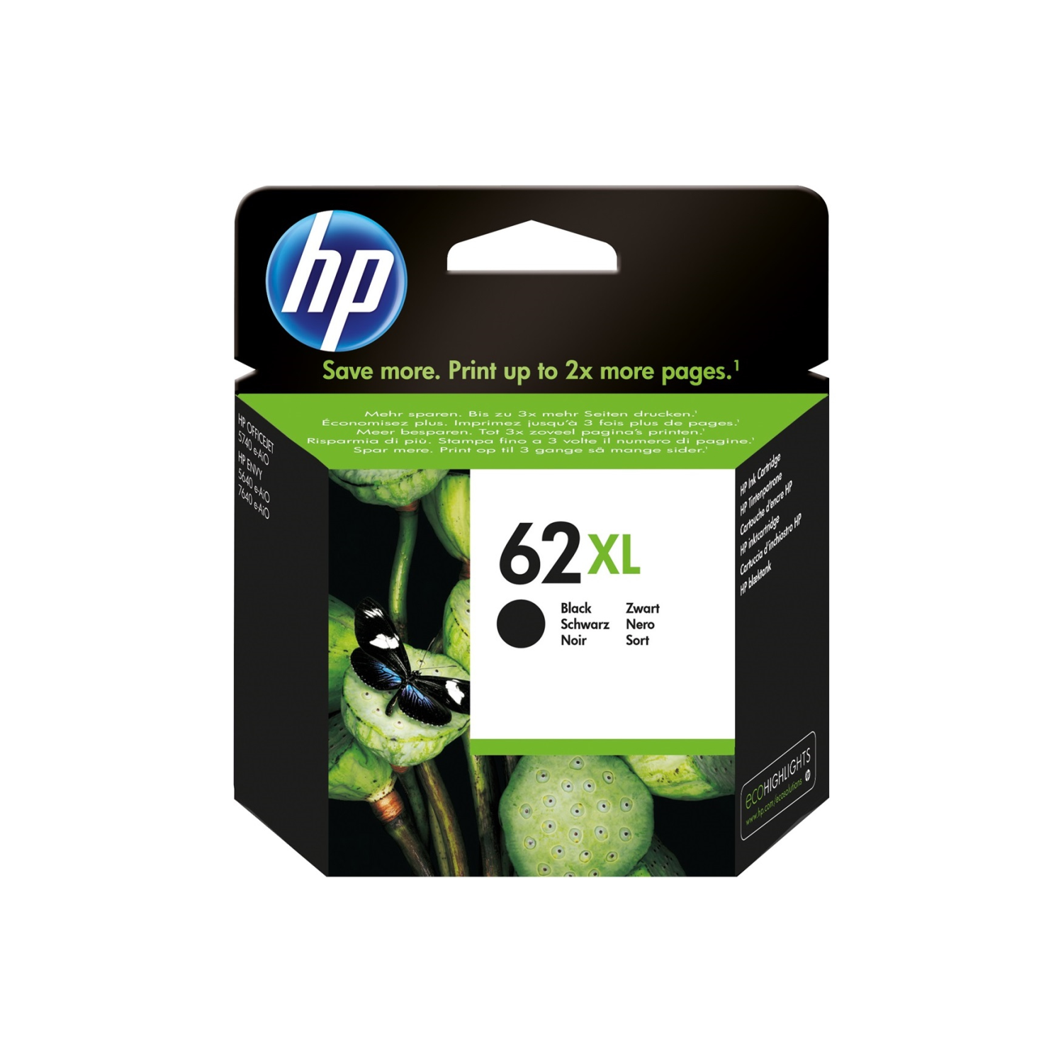 HP 62XL Ink Cartridges