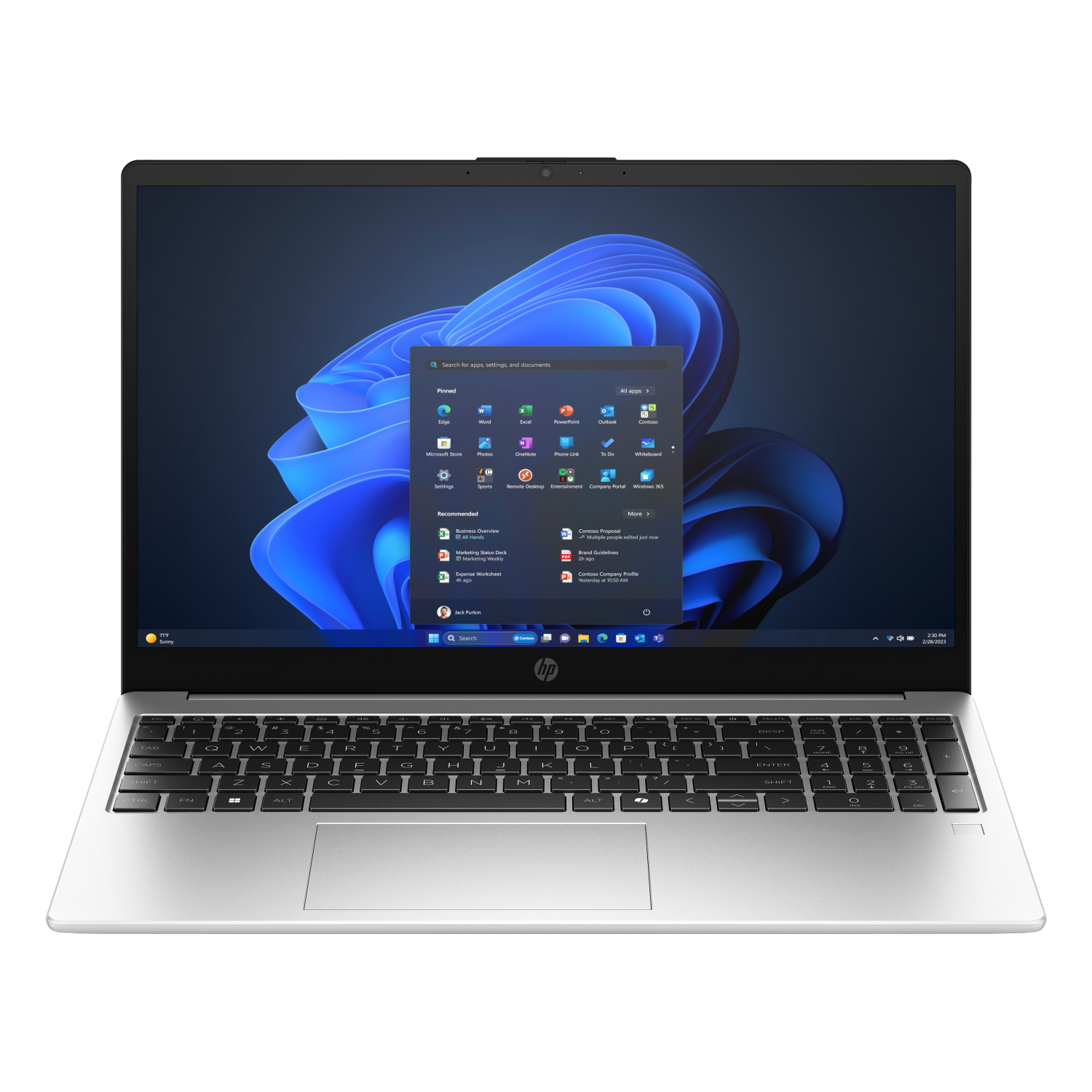 HP 255R Laptops - 15.6 Inches - 8GB - Silver