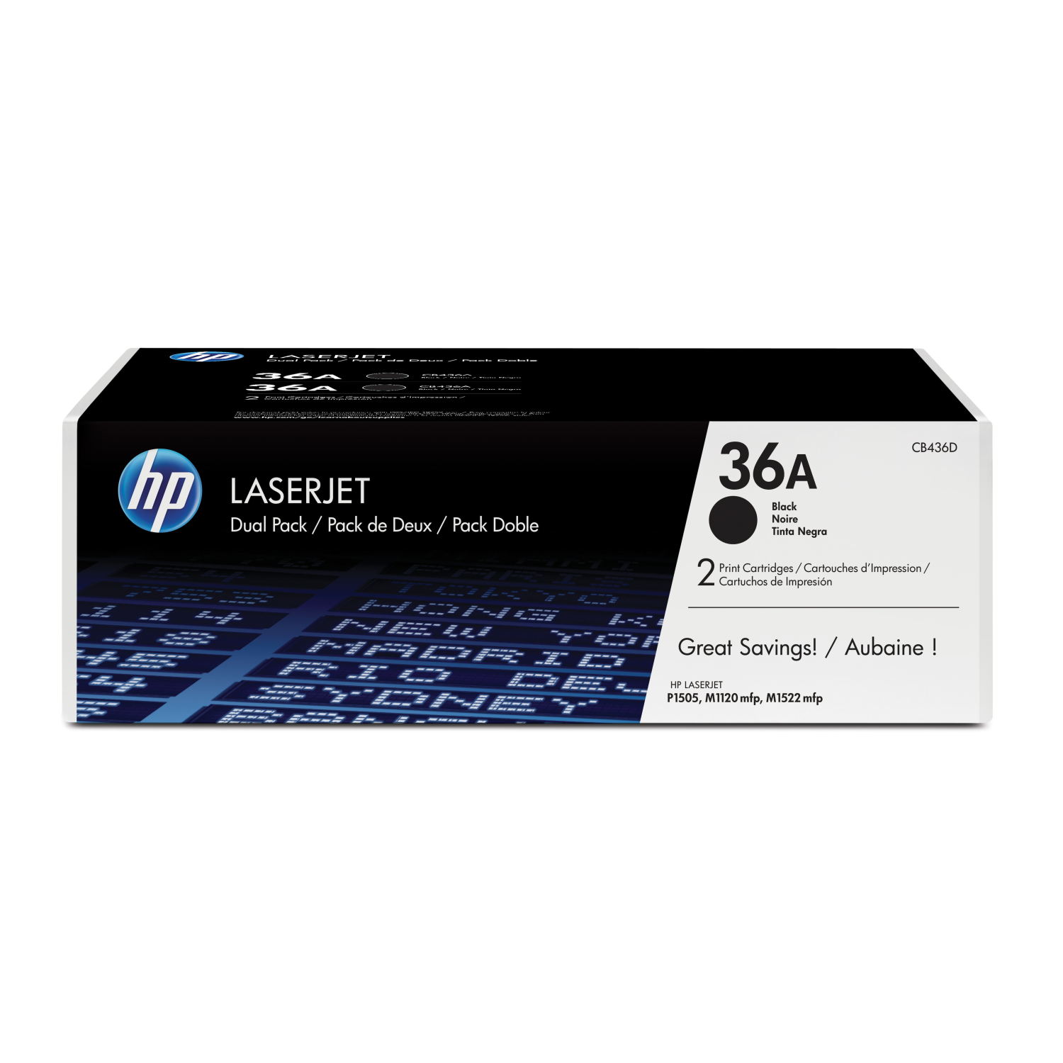 HP CB436AD Toner Cartridges