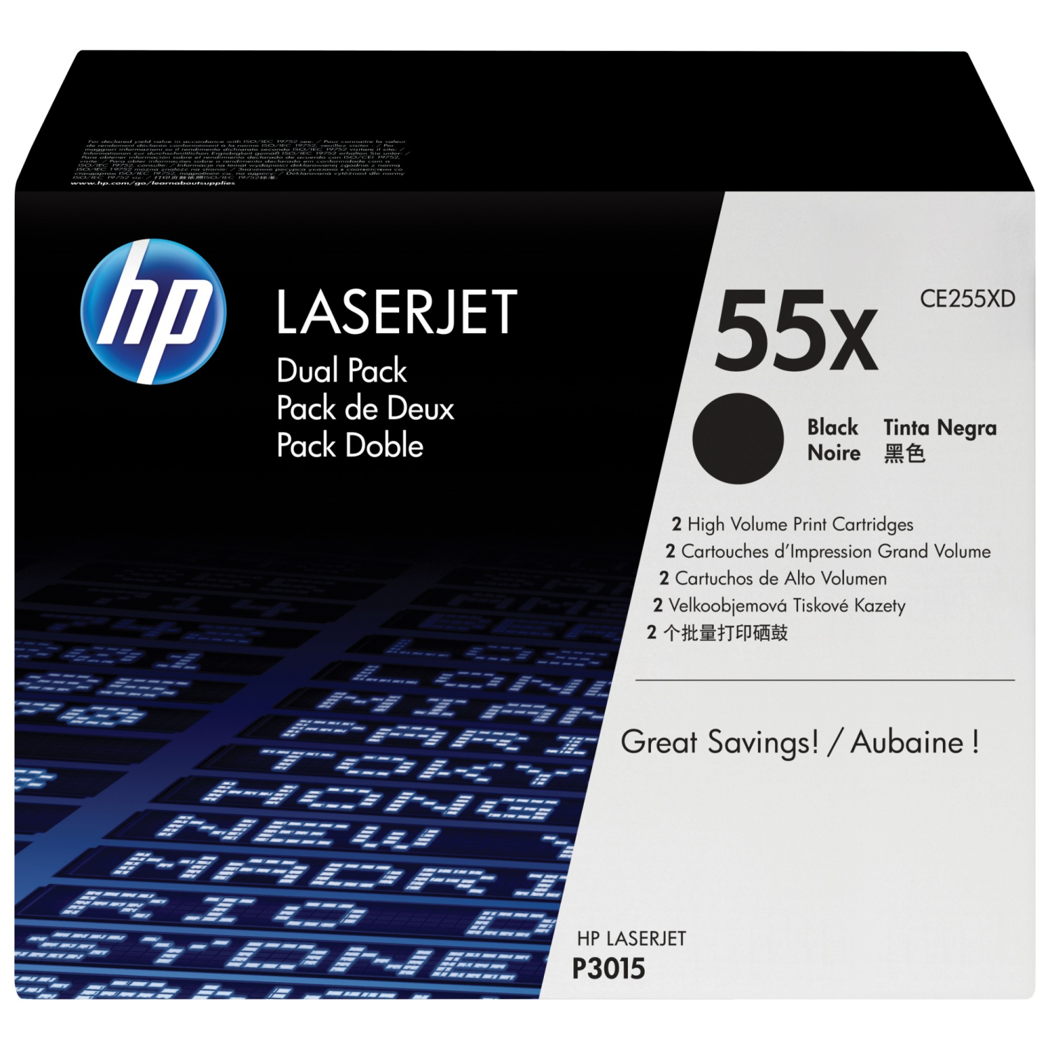 HP CE255XD Toner Cartridges