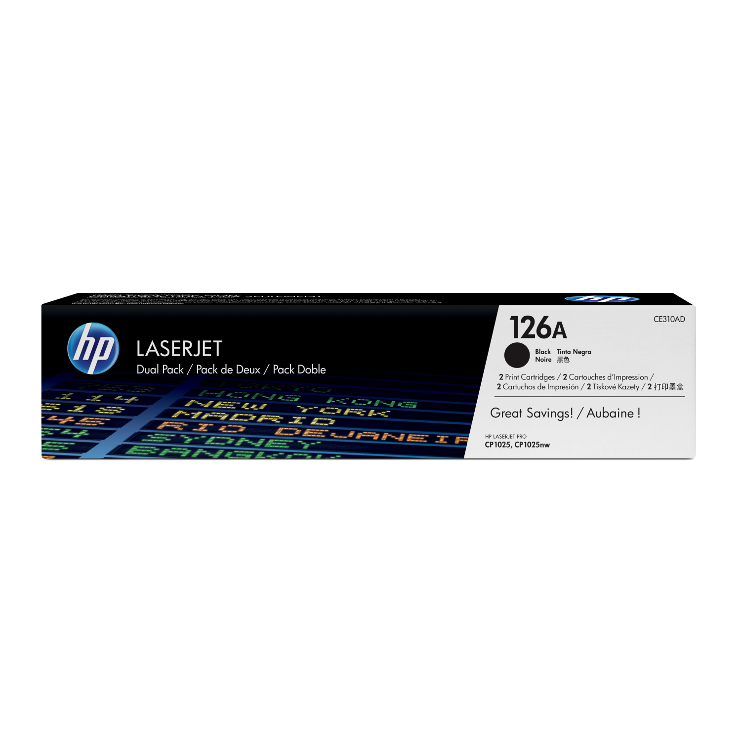HP CE310AD Toner Cartridges