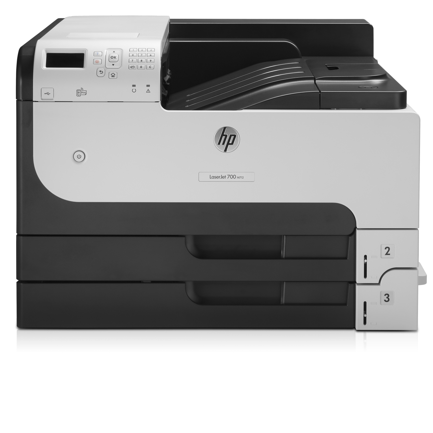 HP M712dn Laser Printers - 2 Inches - 512MB - Multi