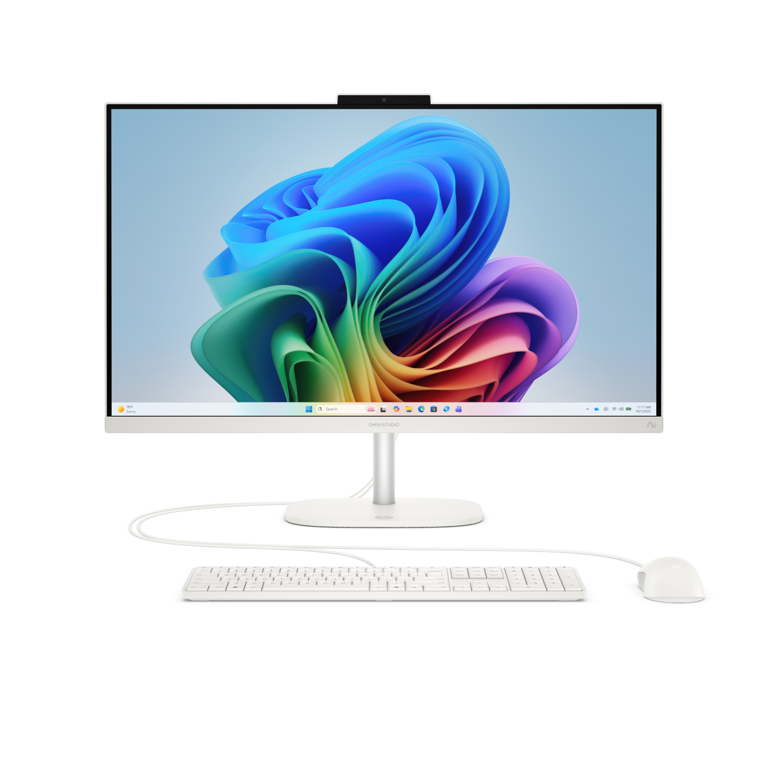 HP 27-CW0004NA All-in-One PCs desktops and Workstations - 27 Inches - 16GB - White