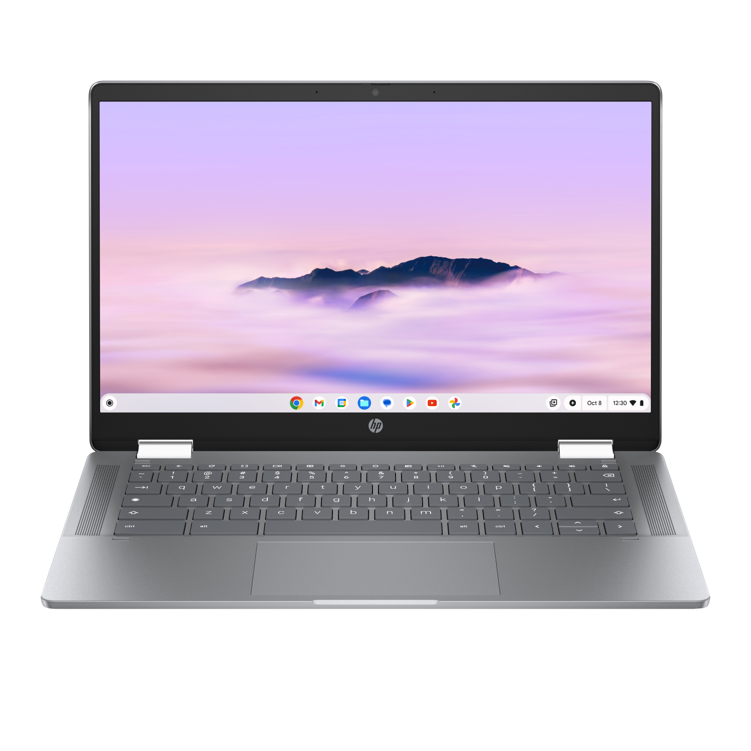 HP Chromebook x360 14b-cd0009nax Intel® Core™ i3 i3-N305 35.6 cm (14") Touchscreen Full HD 8 GB LPDDR5-SDRAM Wi-Fi 6 (802.11ax) ChromeOS Silver