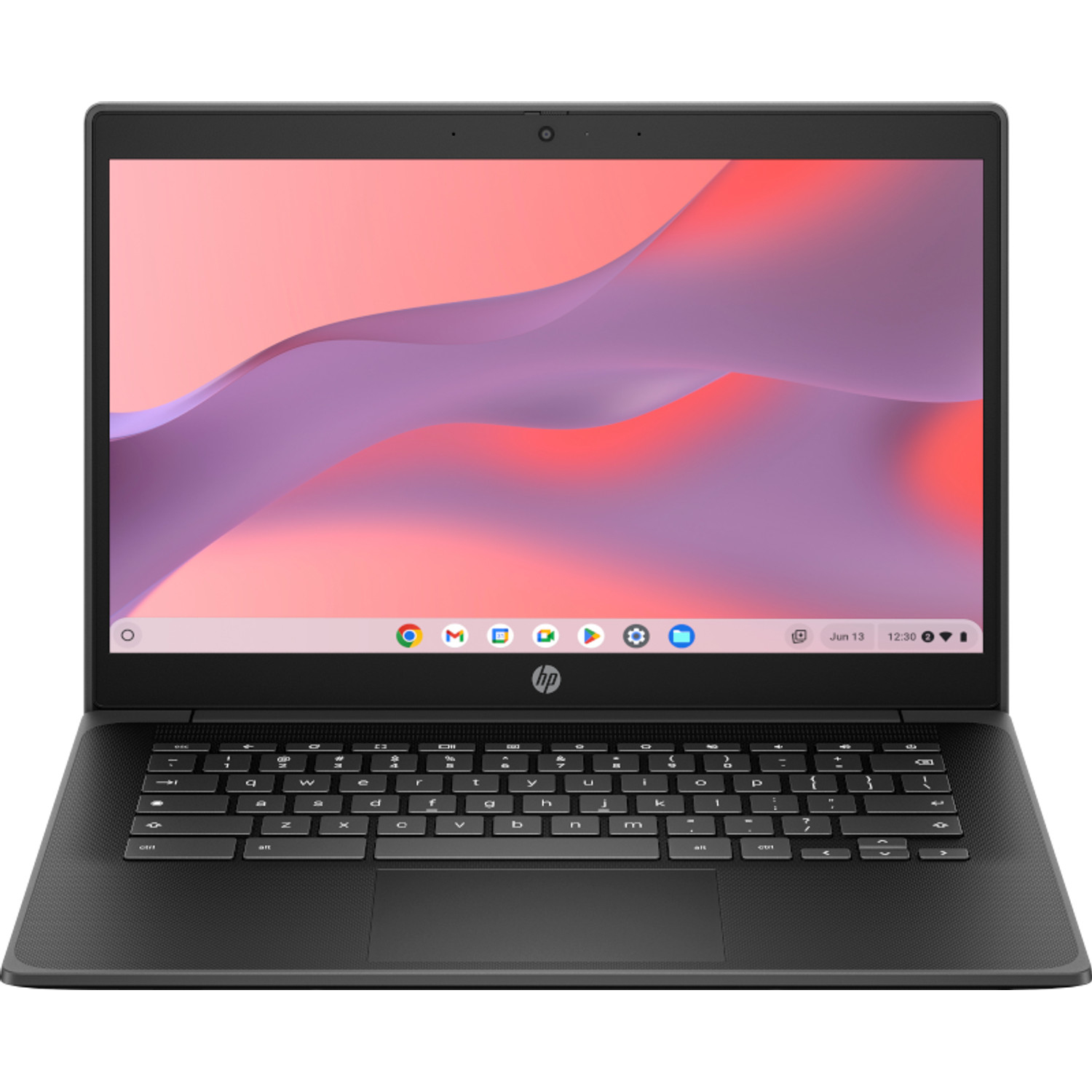 HP Fortis G1i 14 inch Chromebook Intel® N N150 35.6 cm (14") Touchscreen Full HD 8 GB LPDDR5x-SDRAM Wi-Fi 6E (802.11ax) ChromeOS Black