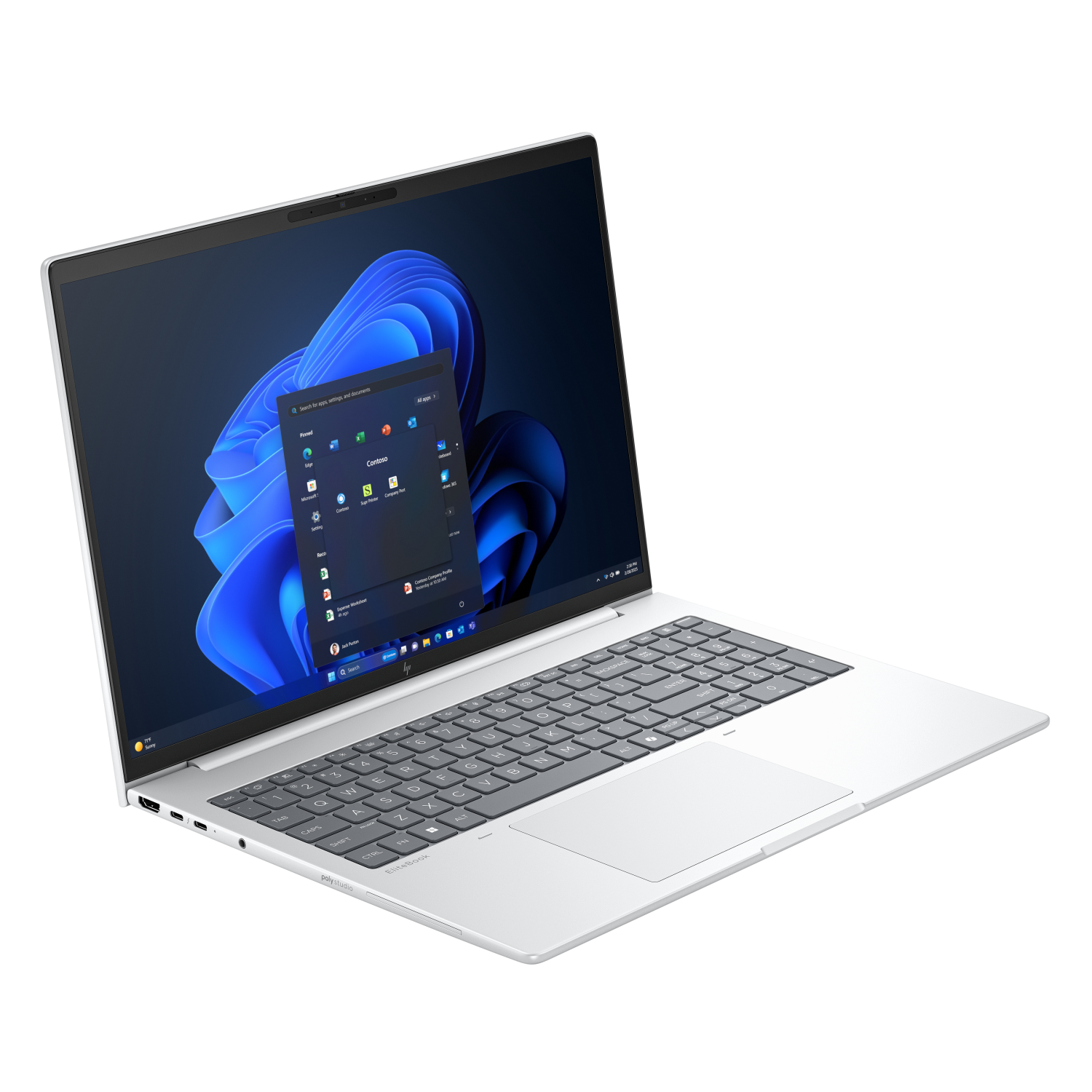 HP EB8G1I16 U7 265U 16 16GB/256 PC Laptop 40.6 cm (16") AI PC Silver