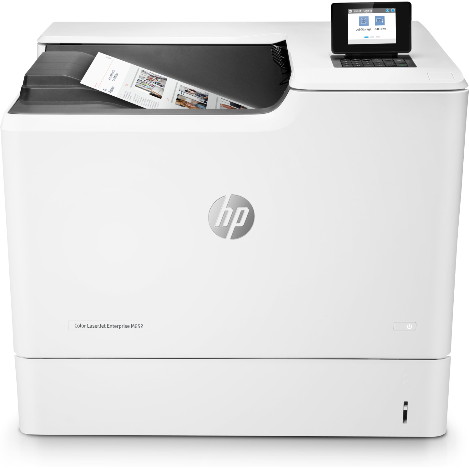 HP M652n Laser Printers - 2.7 Inches - 1024MB - White