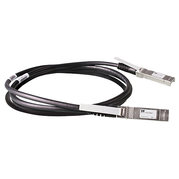 HPE Aruba Networking 10G SFP+ to SFP+ 3m DAC InfiniBand/fibre optic cable SFP+ Black