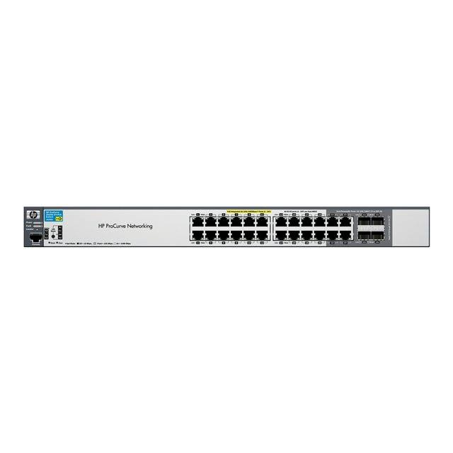 HP PROCURVE 2520 24*1G RJ-45 4-SFP POE 195W L2 SWITCH