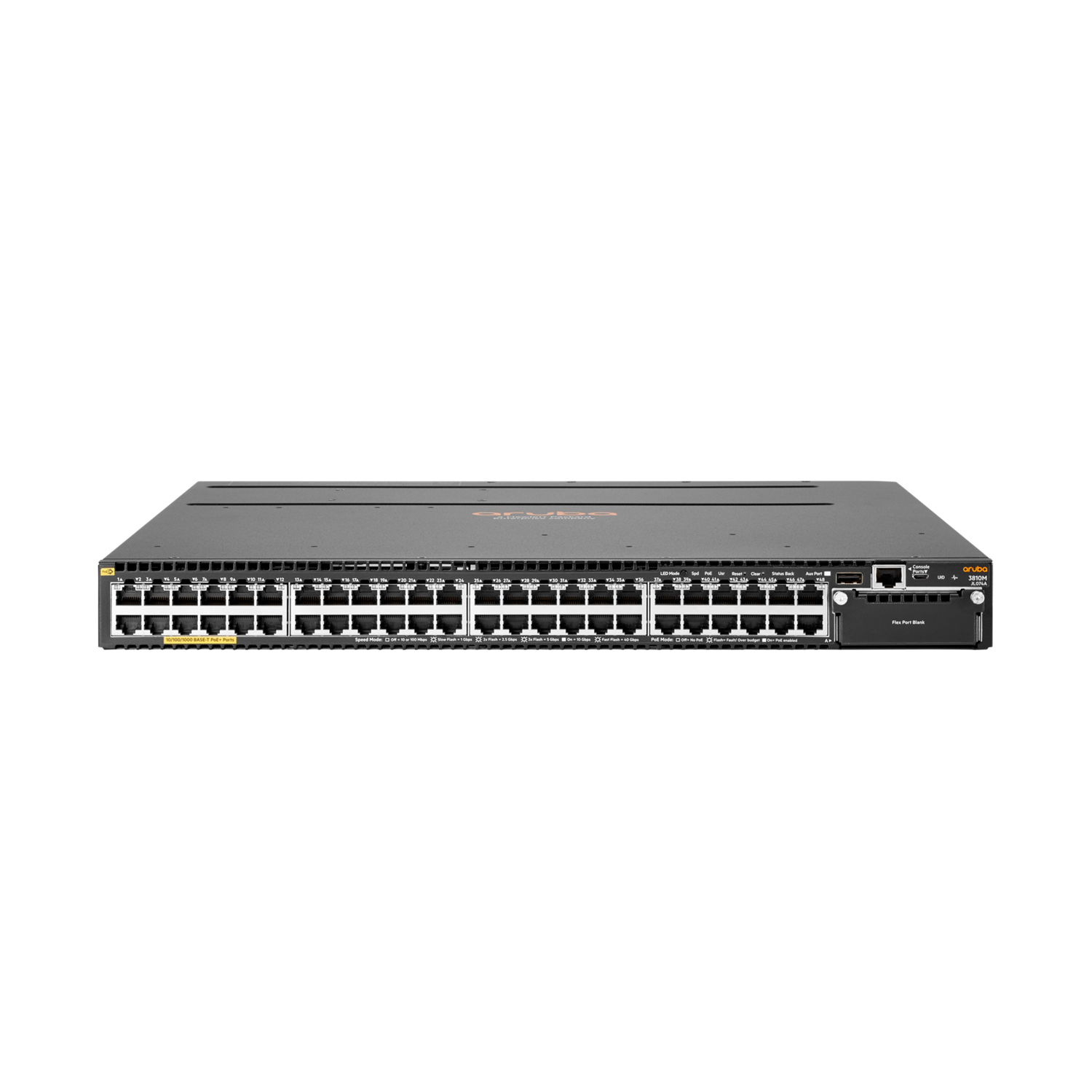 HP 3810M Network Switches - 2048MB - Black