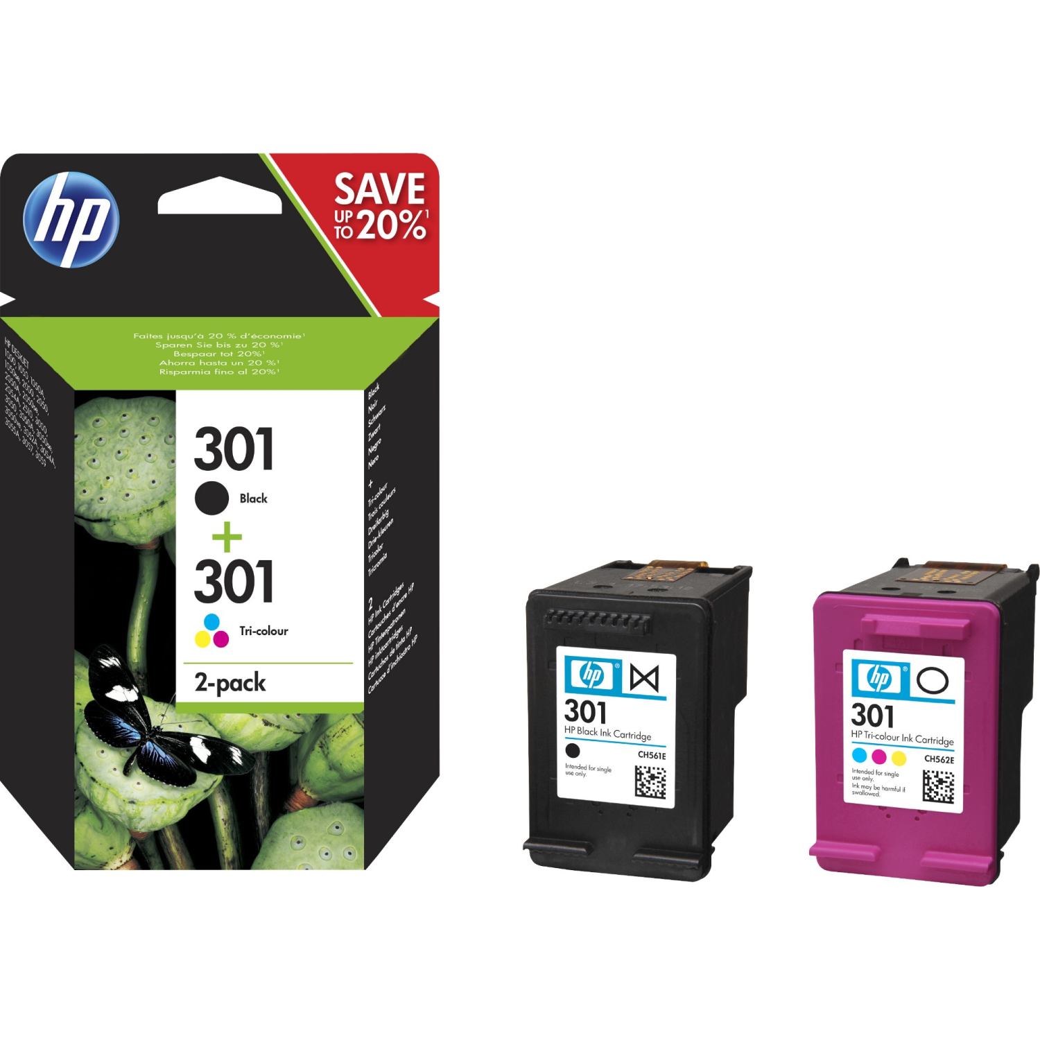 HP N9J72AE Ink Cartridges