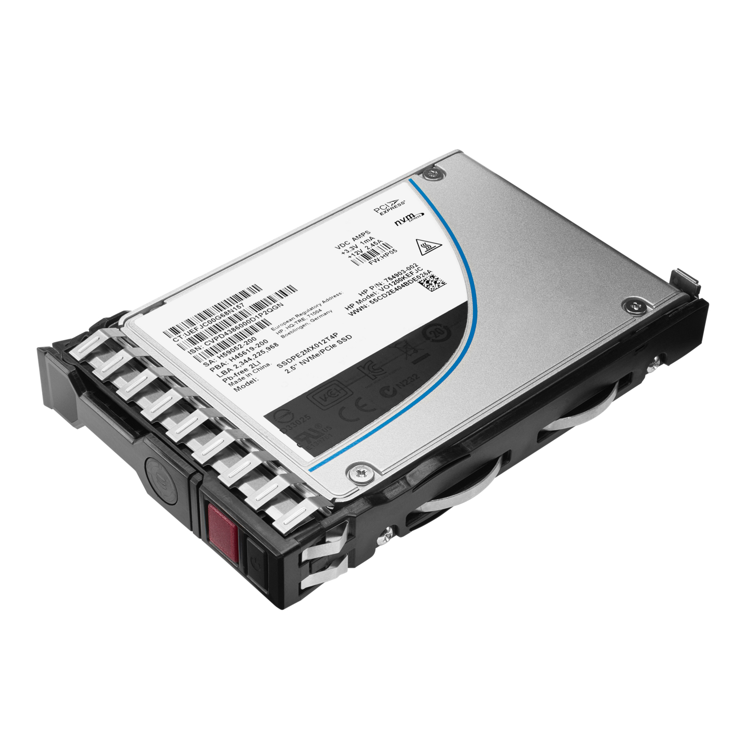 HP E 3.2TB PM1735 2.5INCH U.3 GEN4 MU SCN NVME SSD
