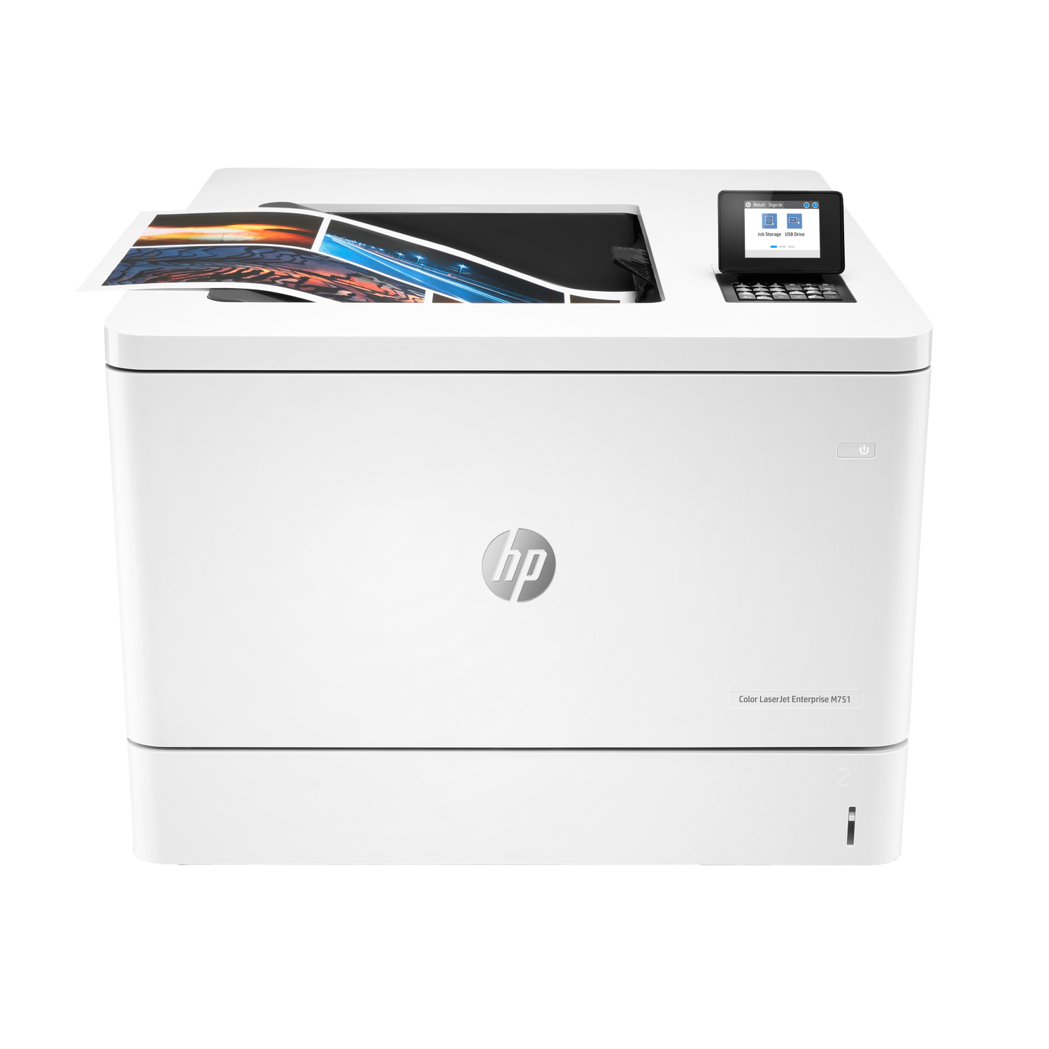 HP Color LaserJet Enterprise LaserJet Enterprise M751dn Color Printer, Ethernet Only; Duplex