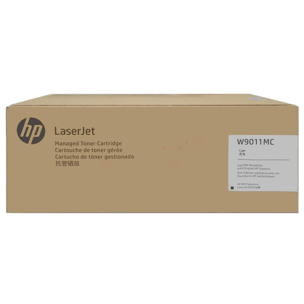 HP W9011MC Toner-kit cyan Contract, 35K pages ISO/IEC 19798 for HP M 856