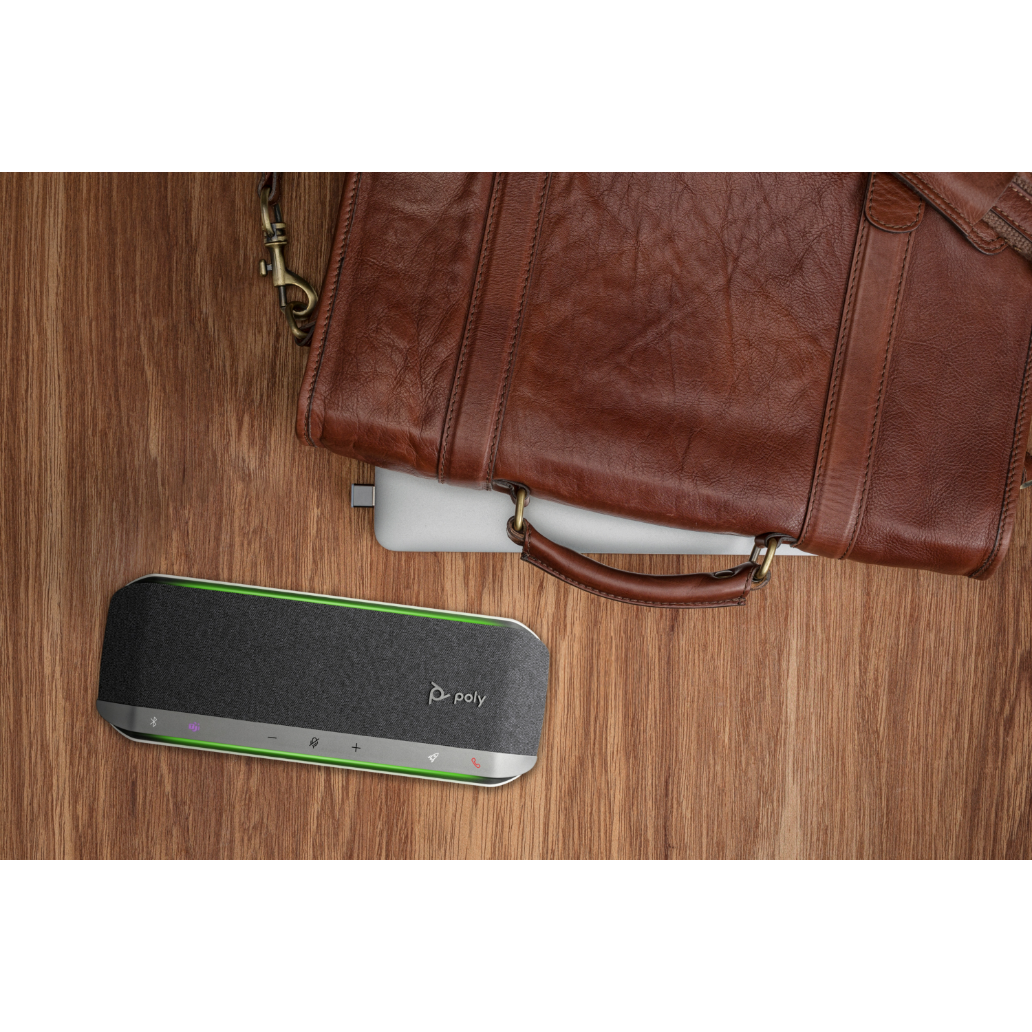 POLY Sync 40+ Microsoft Teams Certified USB-A USB-C Speakerphone +BT700 USB-A Adapter
