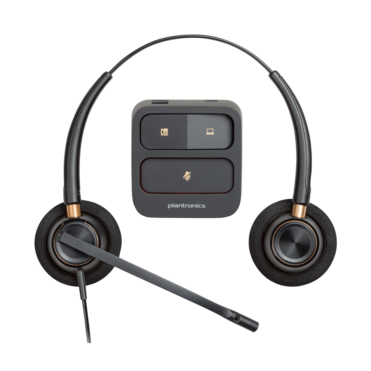 POLY EncorePro 520 Binaural Headset +Quick Disconnect