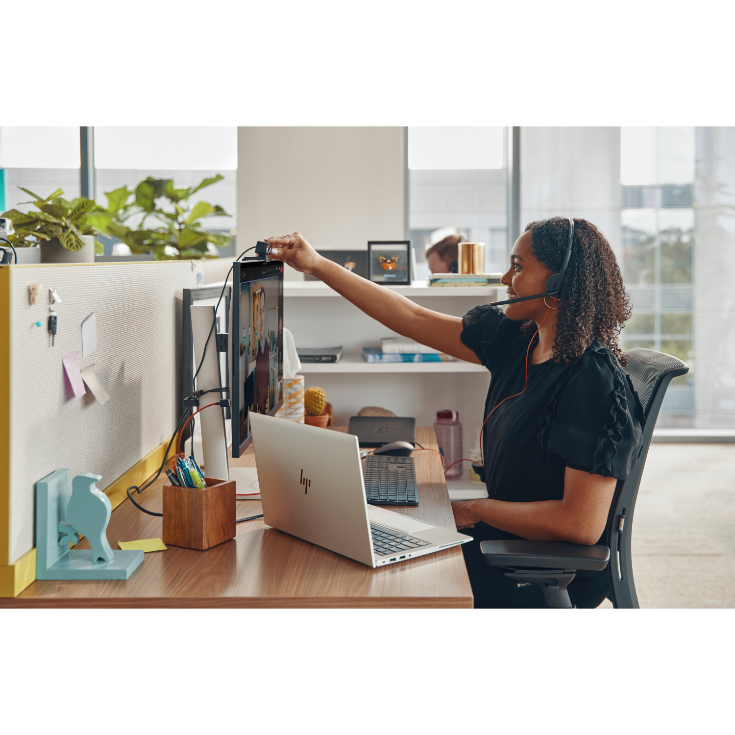 POLY Blackwire 3220 Stereo USB-C Headset +USB-C/A Adapter