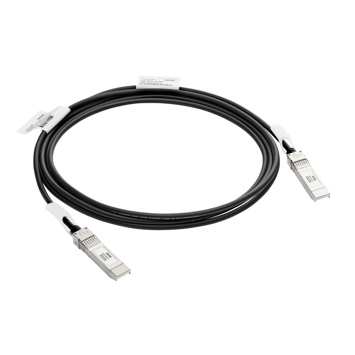 HPE 10G SFP+ to SFP+ 3m Direct Attach Copper InfiniBand/fibre optic cable SFP+ Black