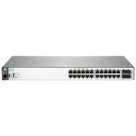HPE Aruba 2530 24G PoE+ Managed L2 Gigabit Ethernet (10/100/1000) Power over Ethernet (PoE) 1U