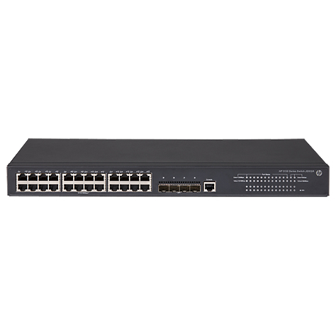 HPE FlexNetwork 5130 24G 4SFP+ EI Managed L3 Gigabit Ethernet (10/100/1000) 1U Black