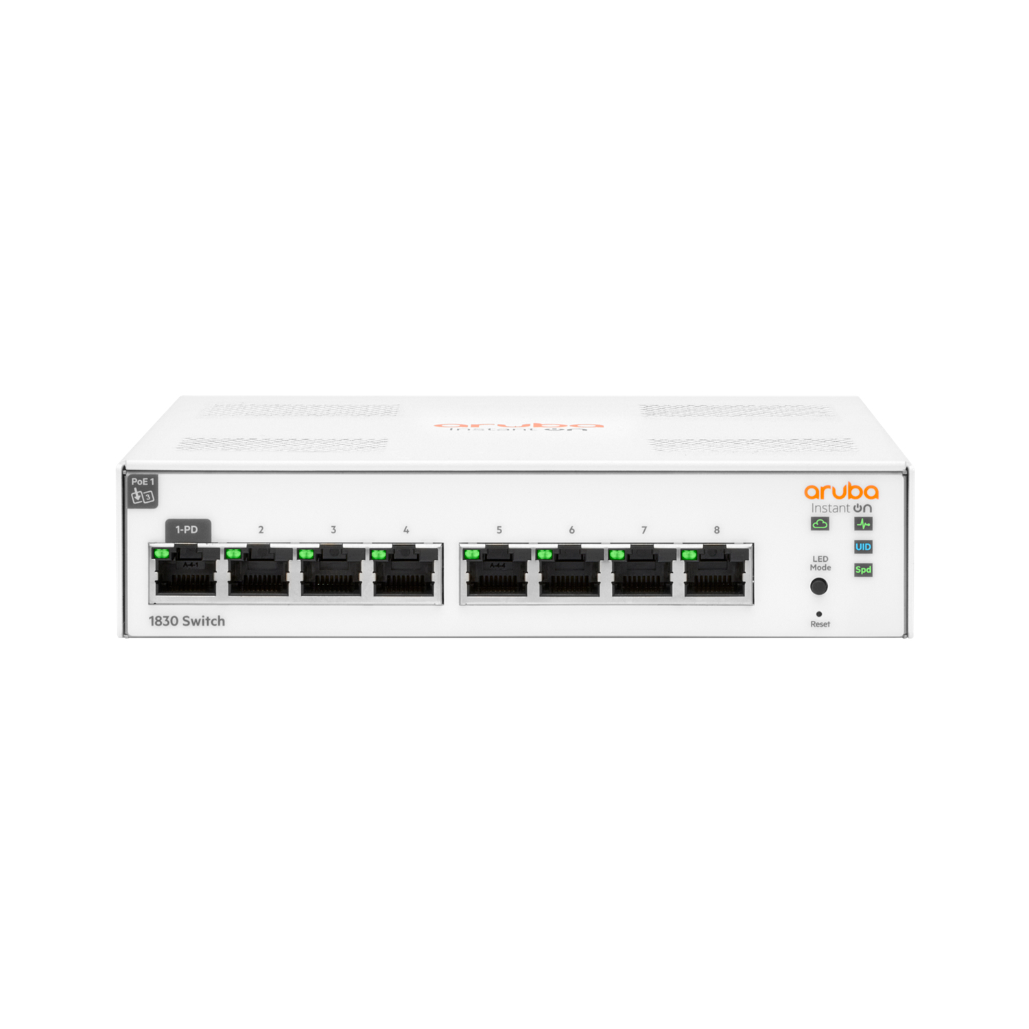 Aruba Instant On 1830 8G Managed L2 Gigabit Ethernet (10/100/1000)