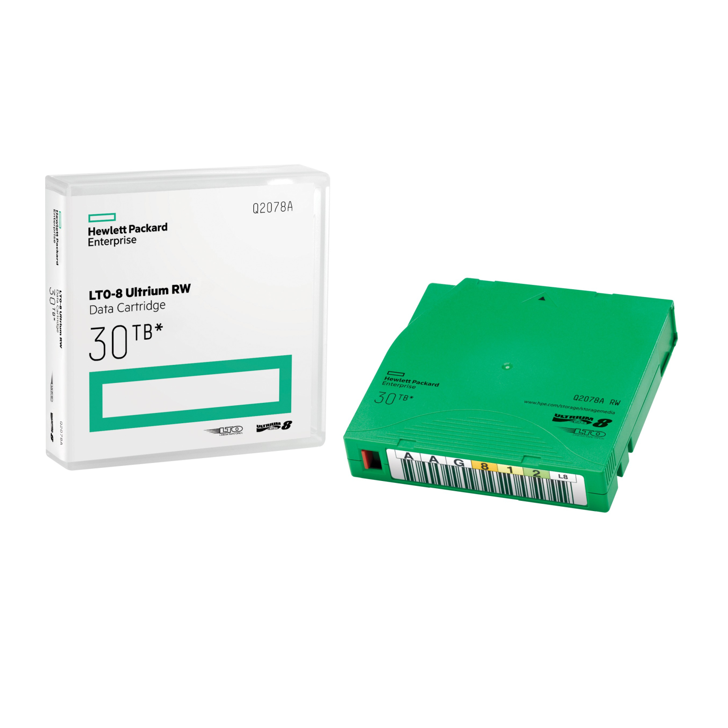 HPE LTO-8 Backup Storage Media - Green