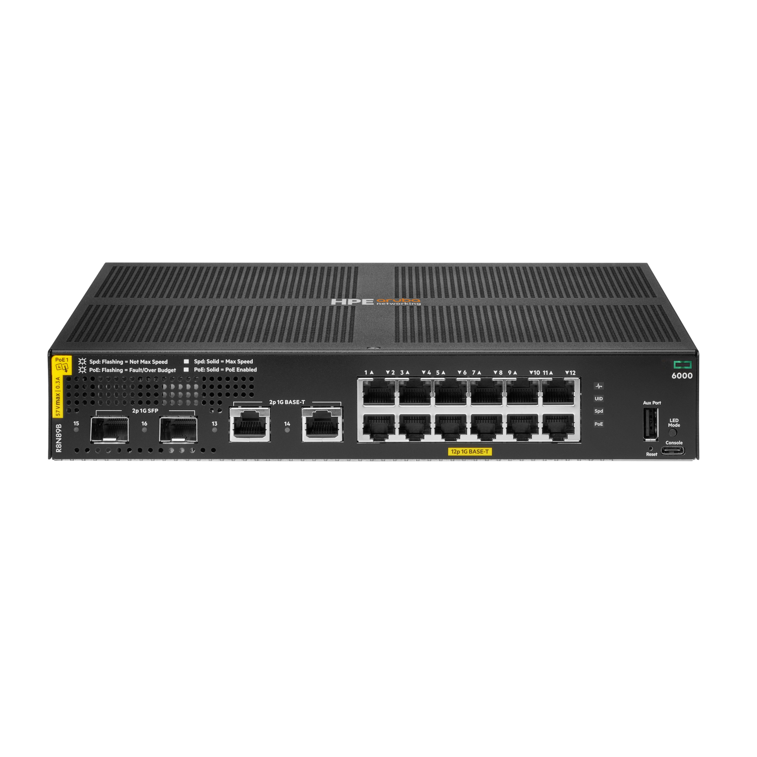 HPE 2SFP Network Switches - 4096MB