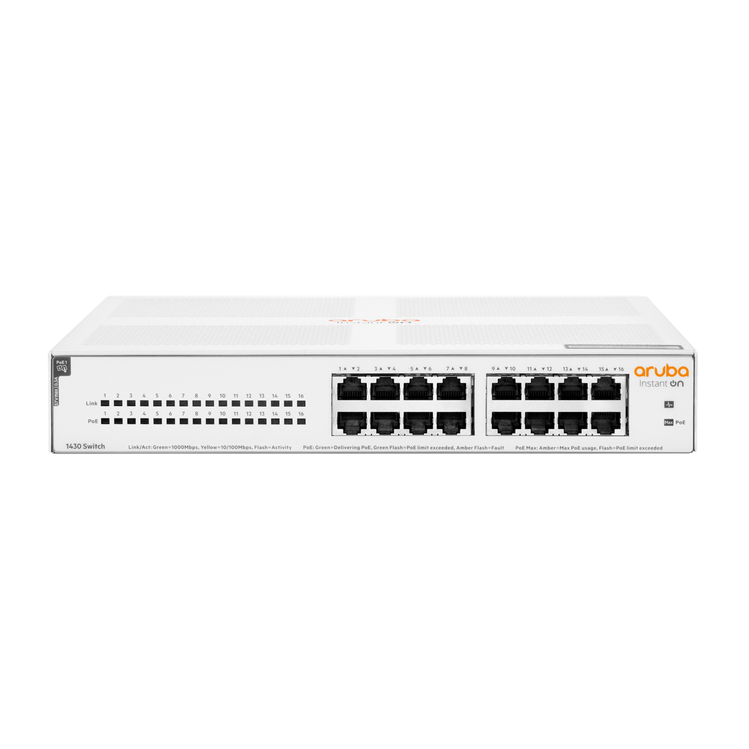 HPE Class4 Network Switches - White
