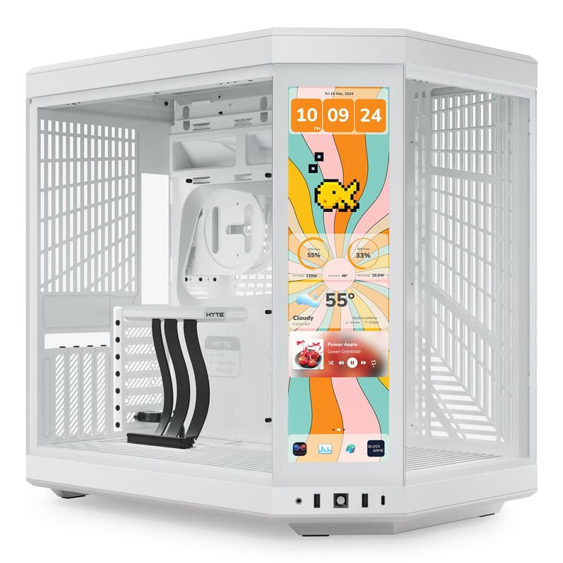 HYTE Y70 TOUCH INFINITE CASE SNOW WHITE