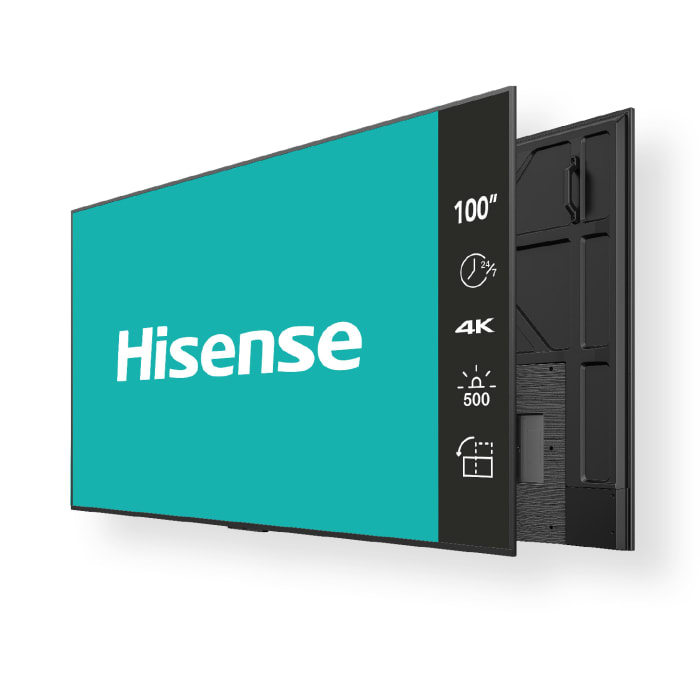 Hisense 100BM66D Signage Displays - 100 Inches - 2GB - Black