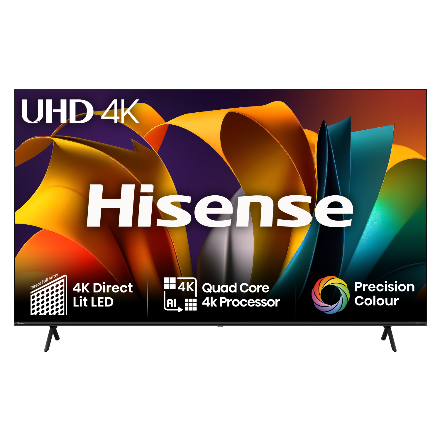 Hisense 85A6NTUK TVs - 85 Inches - Black
