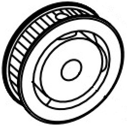 Intermec 1-040100-02 printer/scanner spare part