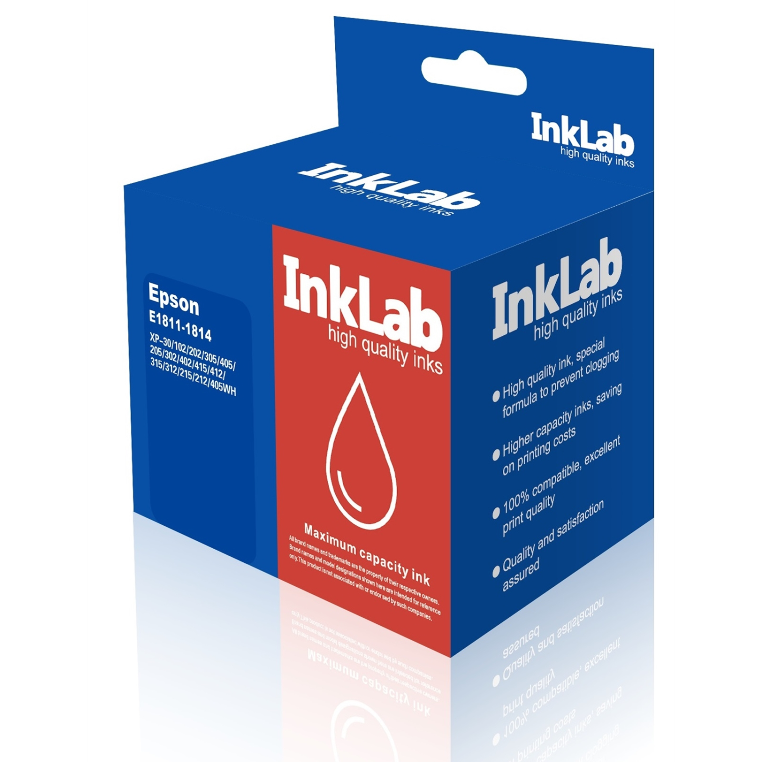 INKLAB E1811-1814 Printer Ink Refills